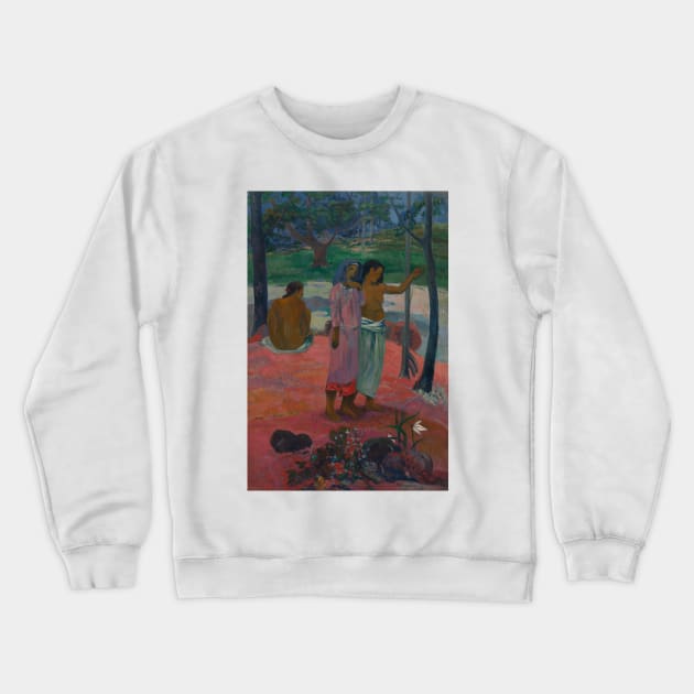 The Call by Paul Gauguin Crewneck Sweatshirt by Classic Art Stall